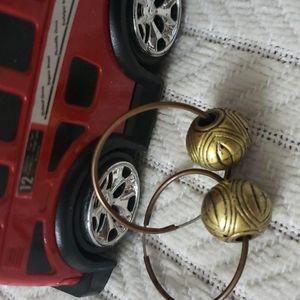 Antique bali with handmade ball